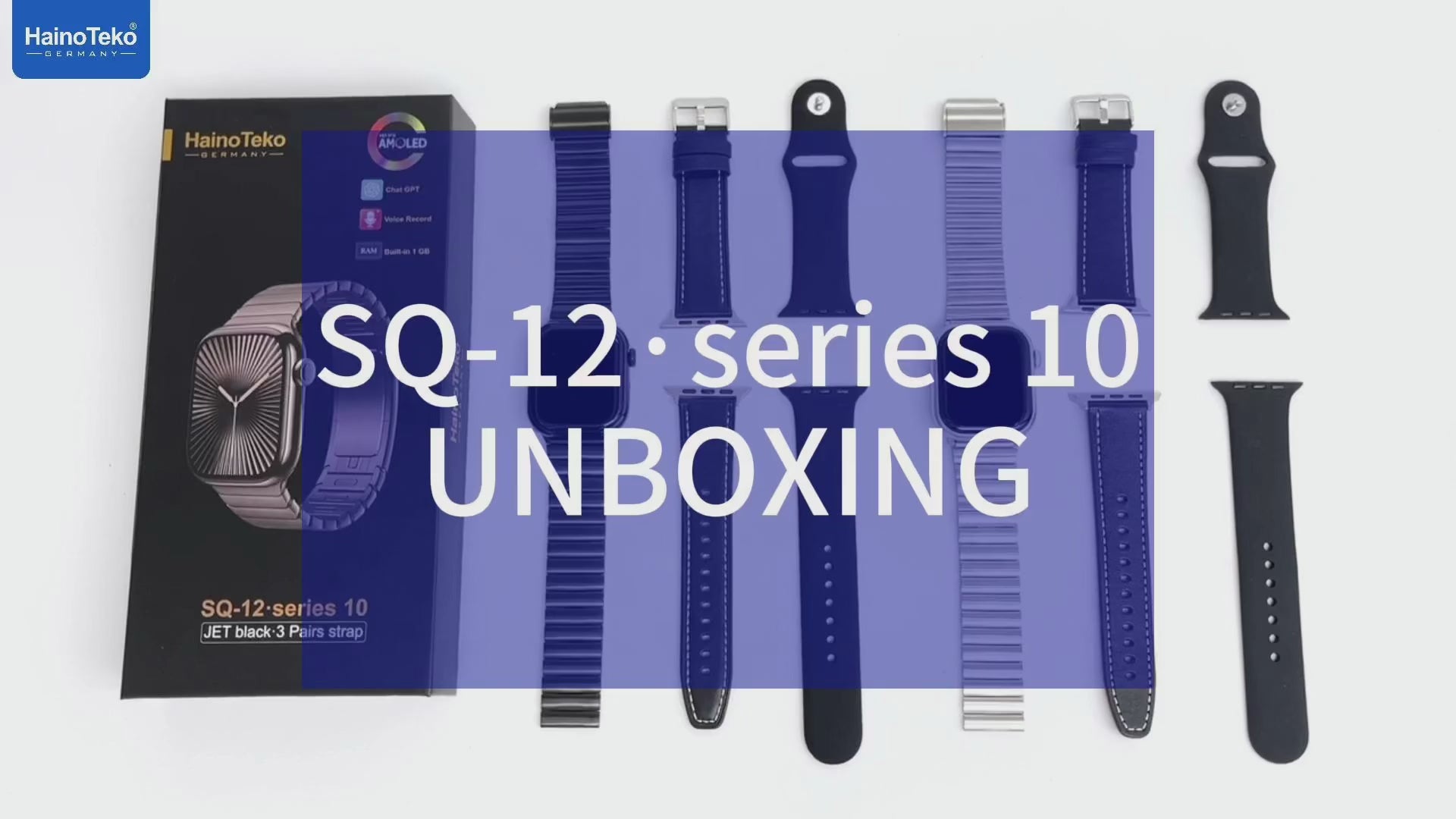 HAINOTEKO SQ-12 SERIES 10 SMART WATCH
