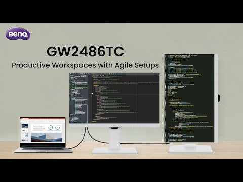 BENQ GW2486TC MONITOR WITH EYE CARE TECHNOLOGY