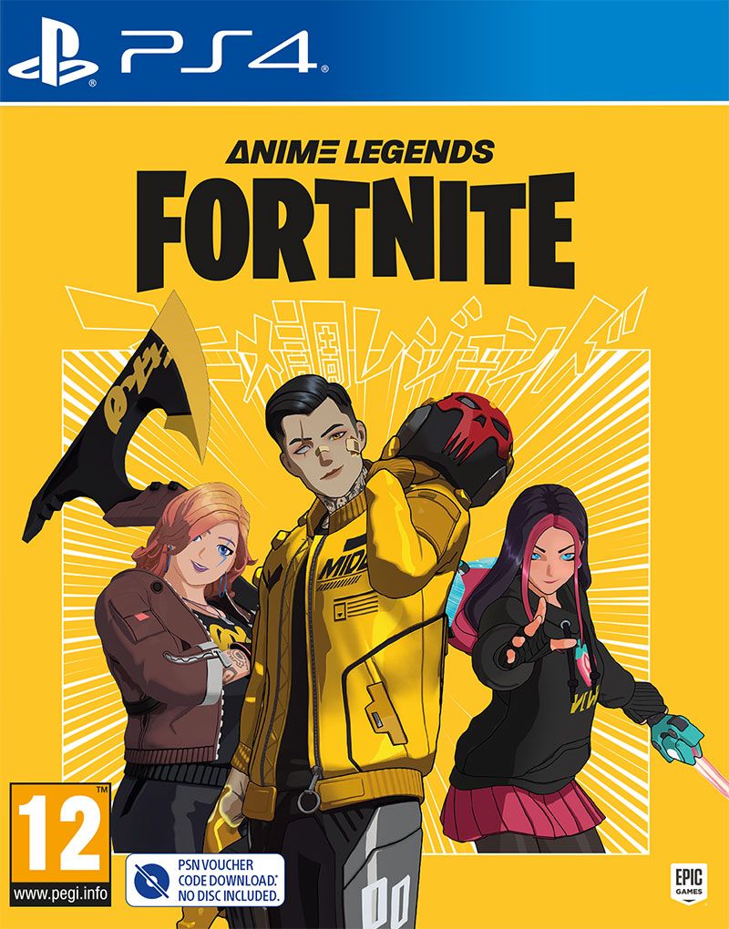 FORTNITE ANIME LEGENDS PS4 CD