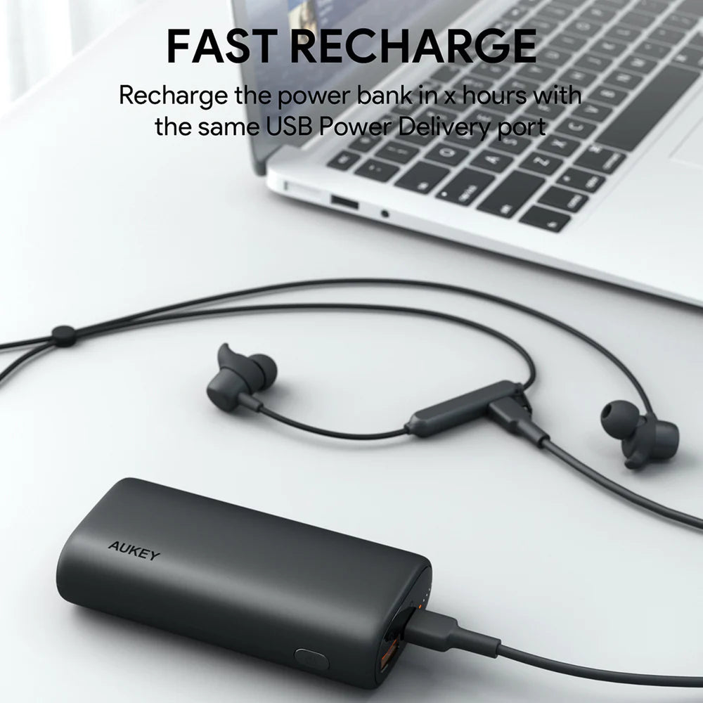 AUKEY SPRINT GO 10000 PLUS PB-Y36P PORTABLE POWER BANK WITH 30W PD3.0