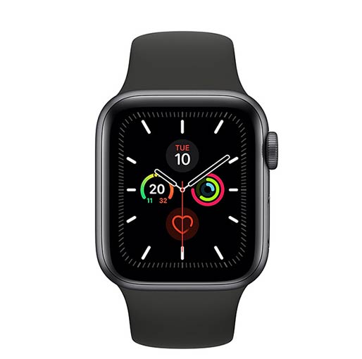 APPLE WATCH SERIES 5 40 MM SPACE GRAY 4G MWX32X/A