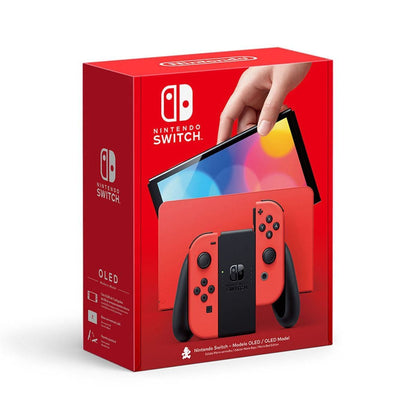 NINTENDO SWITCH OLED MARIO RED CONSOLE