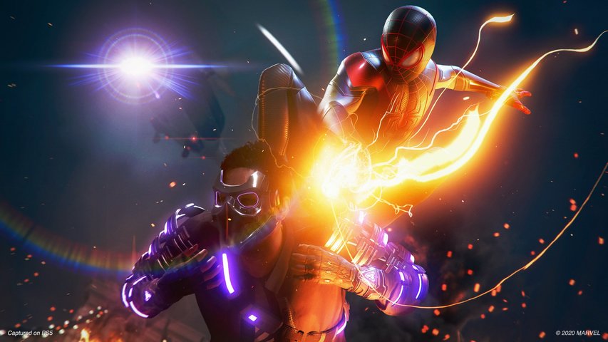 SPIDER MAN MILES MORALS PS4 CD