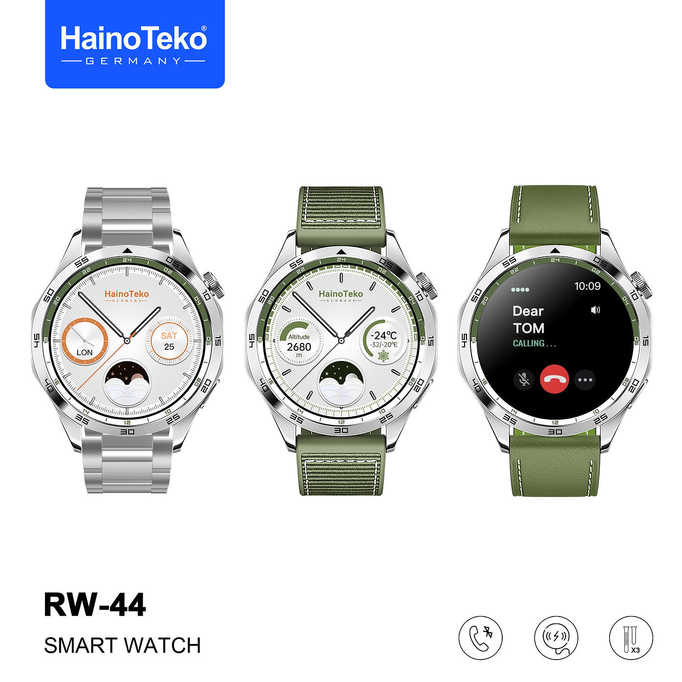HAINOTEKO GT4  RW 44  SMART WATCH