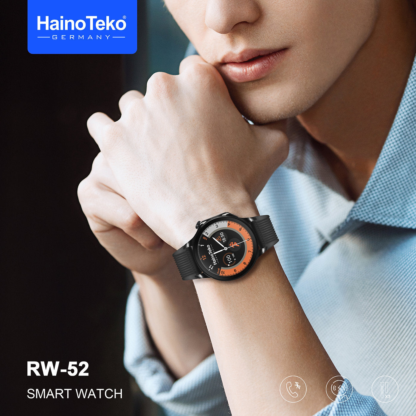 HAINOTEKO RW 52 SMART WATCH