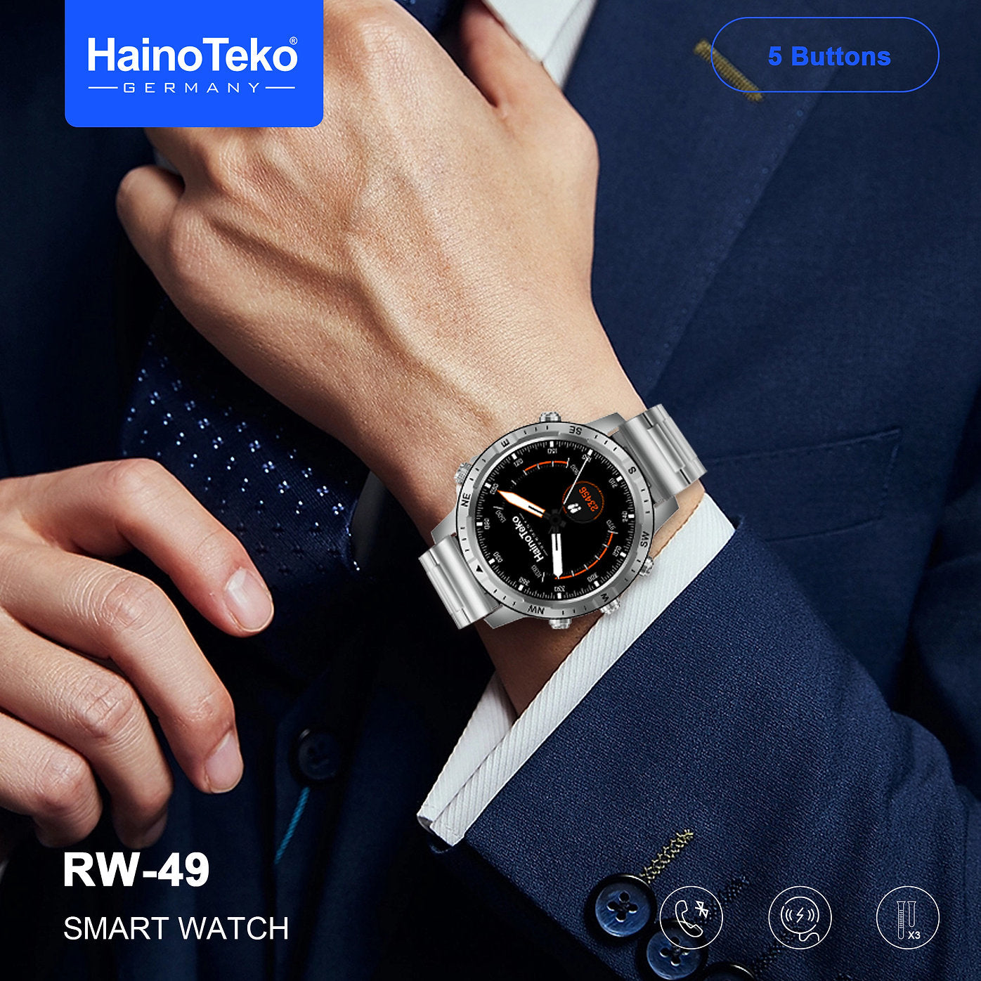 HAINOTEKO RW 49 SMART WATCH