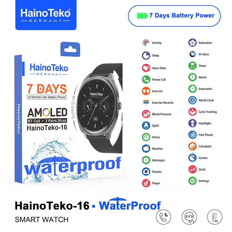 HAINOTEKO 16 SMART WATCH