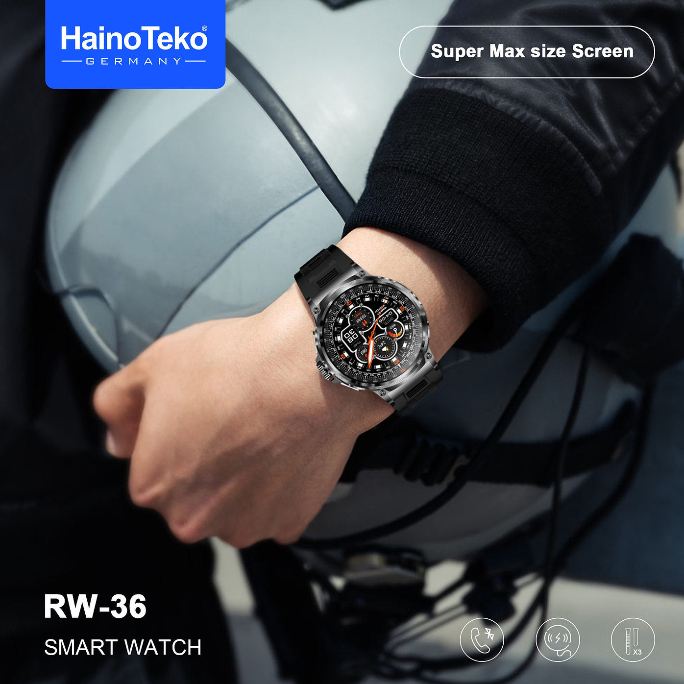 HAINOTEKO RW 36  SMART WATCH