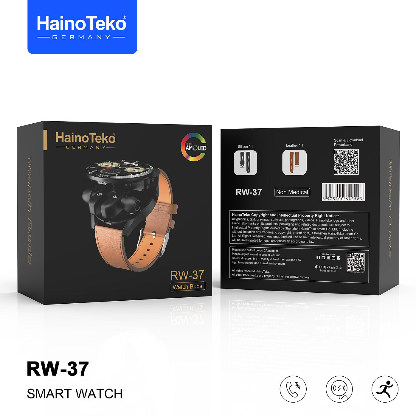 HAINOTEKO RW 37 SMART WATCH