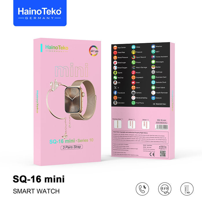 HAINOTEKO SQ-16 MINI SMART WATCH