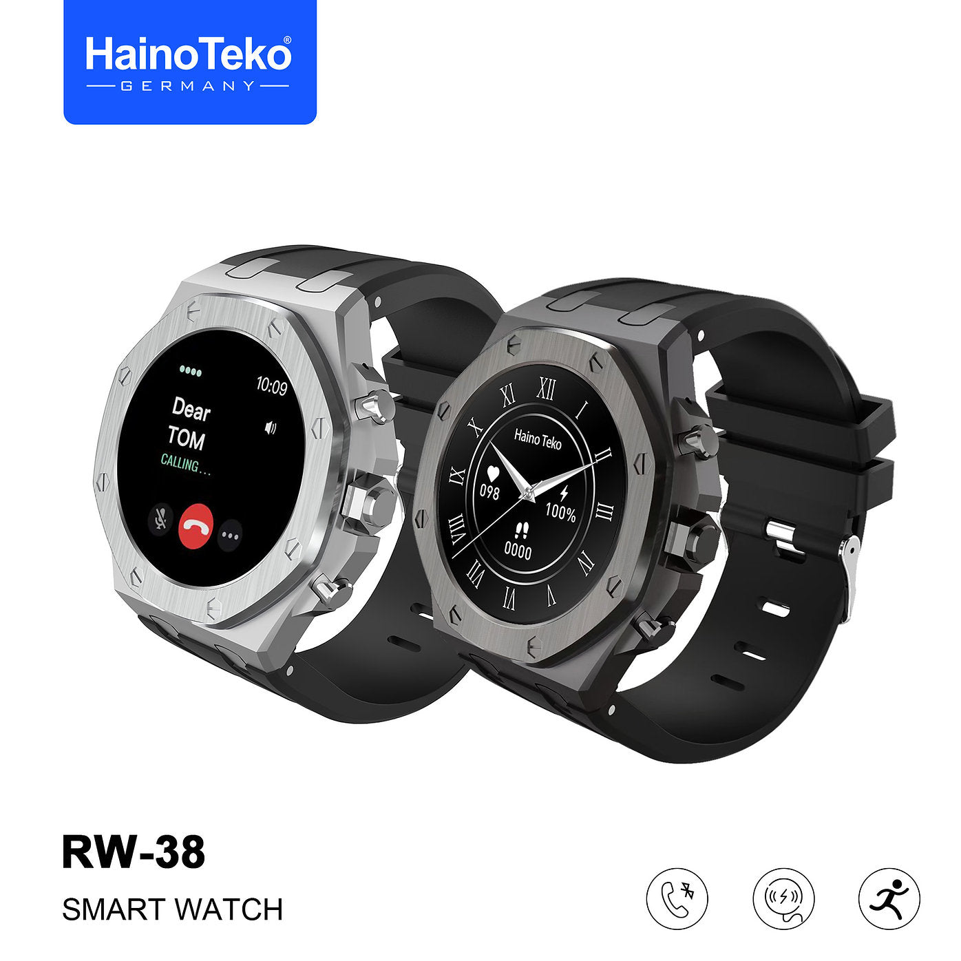 HAINOTEKO RW 38  SMART WATCH