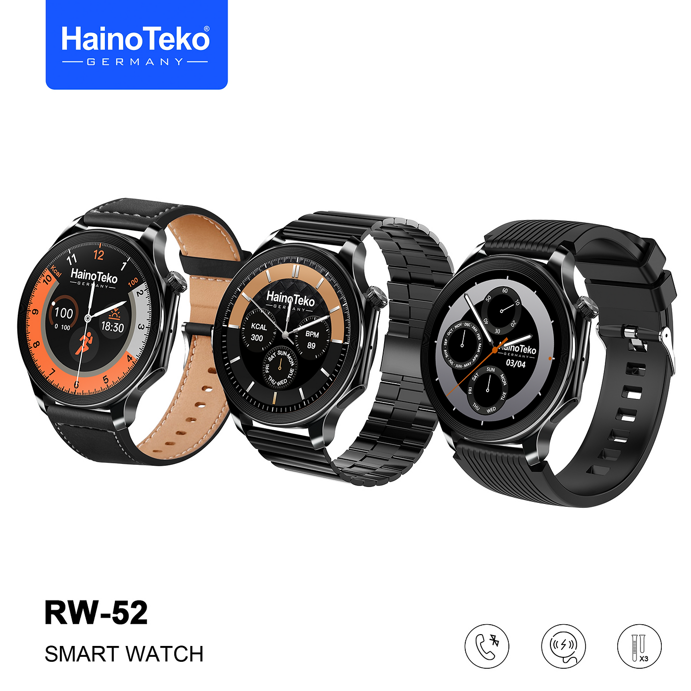 HAINOTEKO RW 52 SMART WATCH