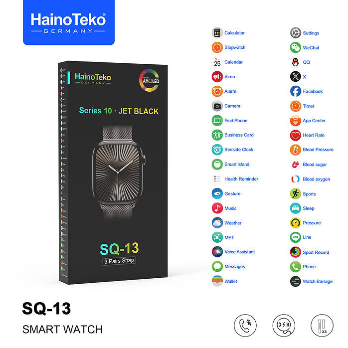HAINOTEKO SQ-13 SERIES 10 SMART WATCH