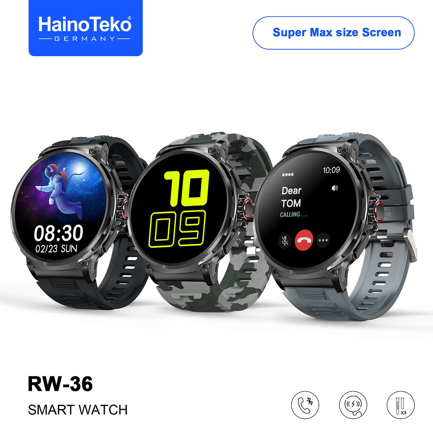 HAINOTEKO RW 36  SMART WATCH