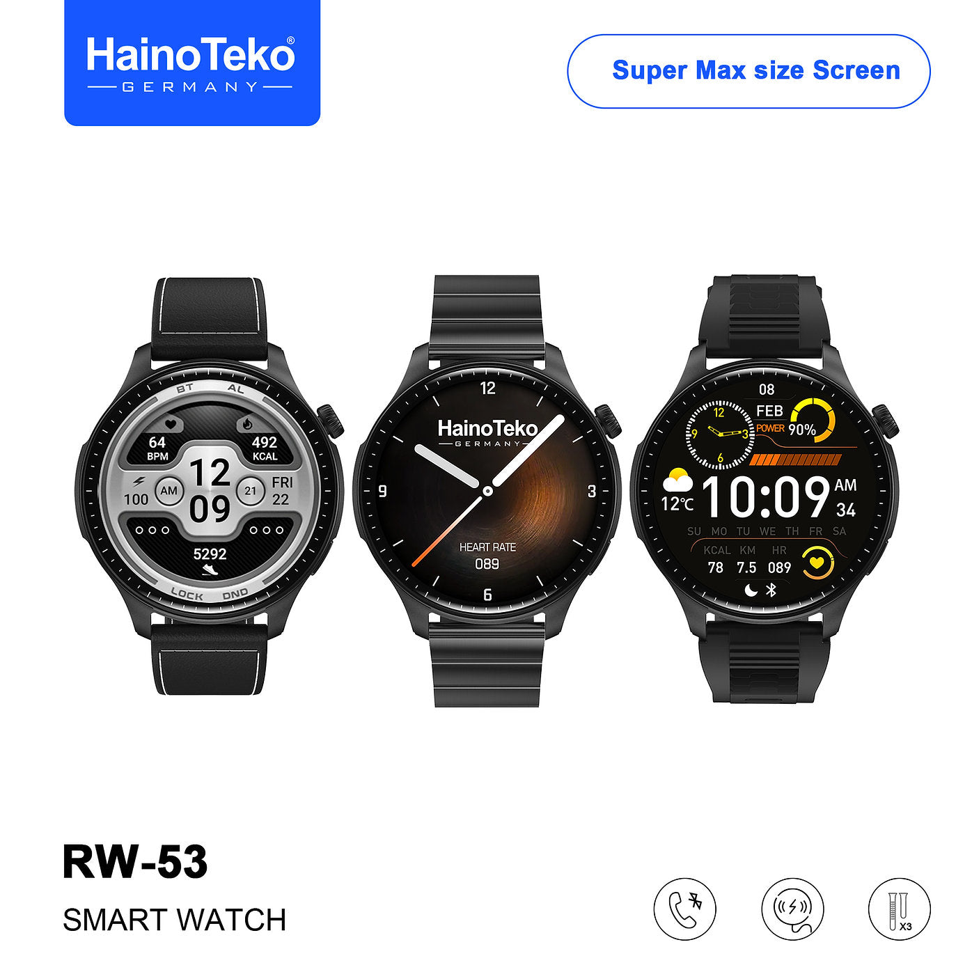 HAINOTEKO RW 53 SMART WATCH