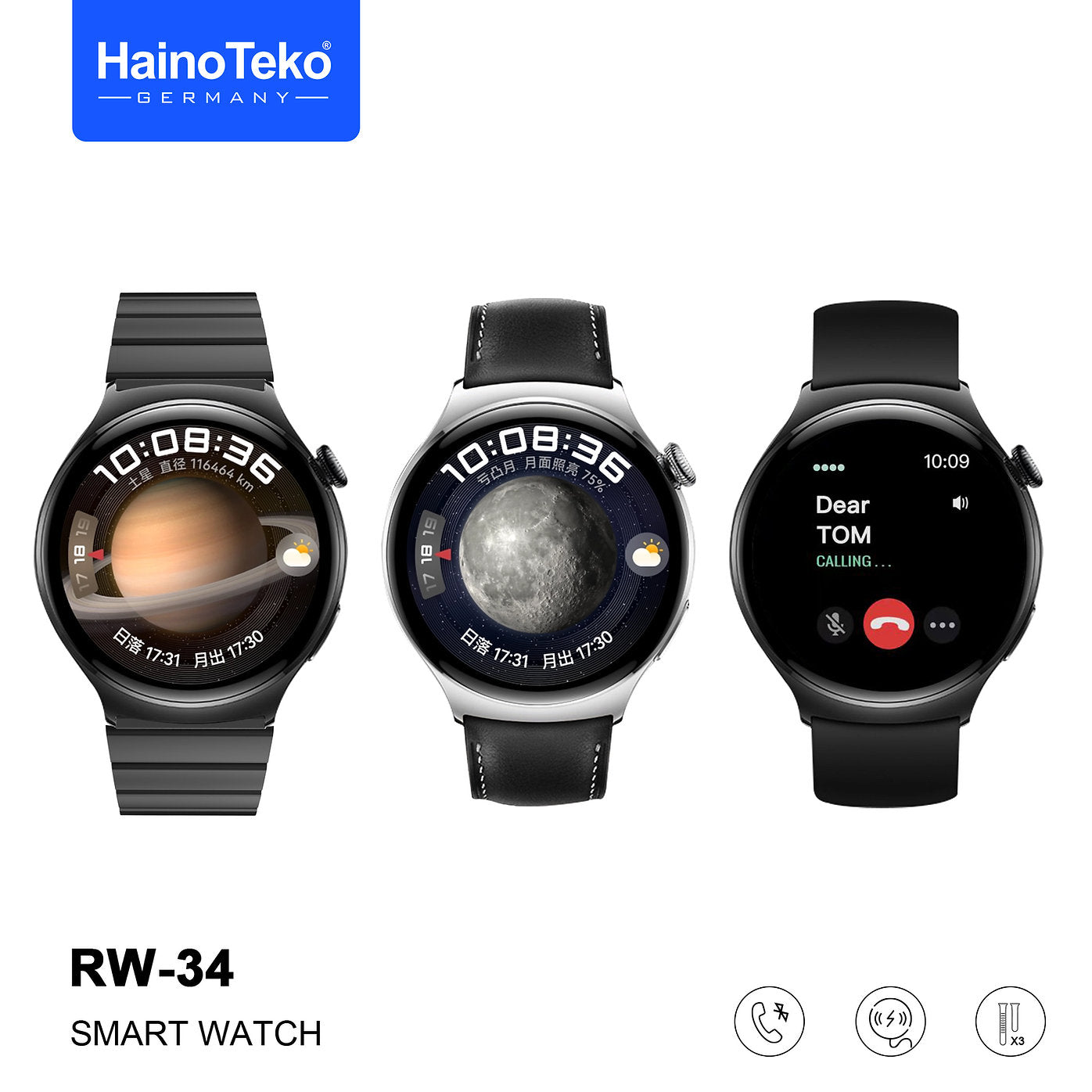 HAINOTEKO  WATCH 4 RW 34  SMART WATCH