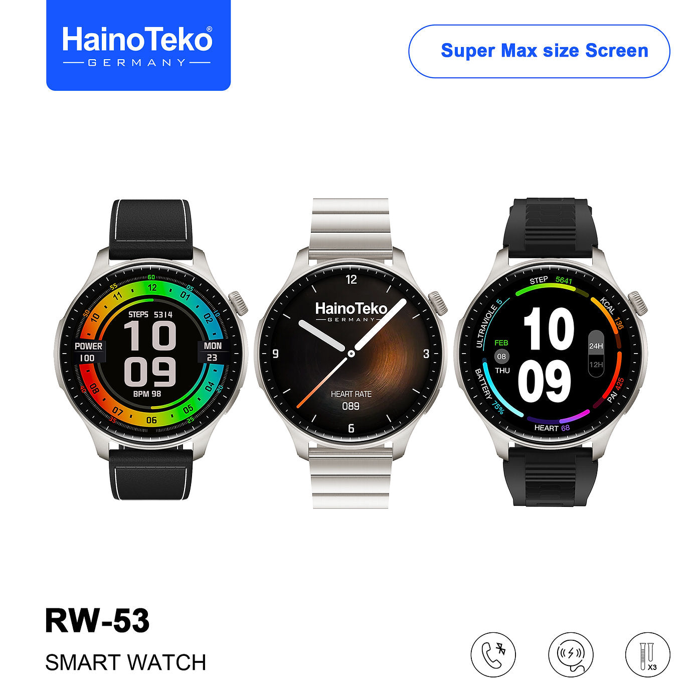 HAINOTEKO RW 53 SMART WATCH