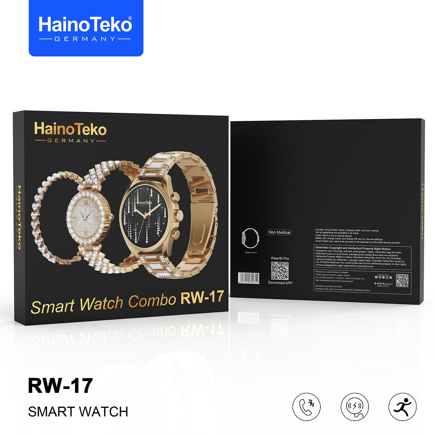 HAINOTEKO RW 17 SMART WATCH