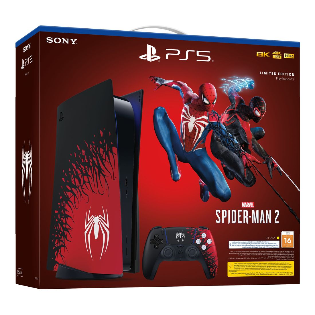 SONY PS5 SPIDERMAN CONSOLE