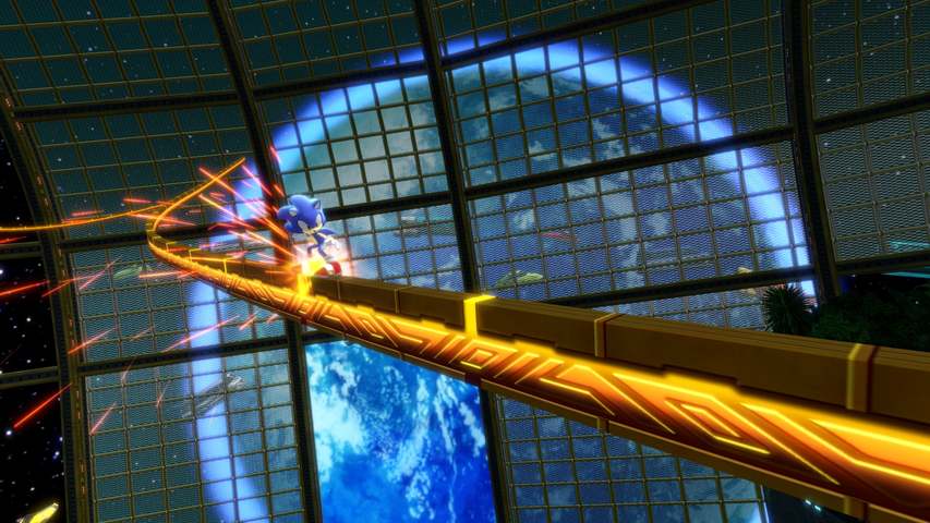 SONIC COLOURS PS4 CD