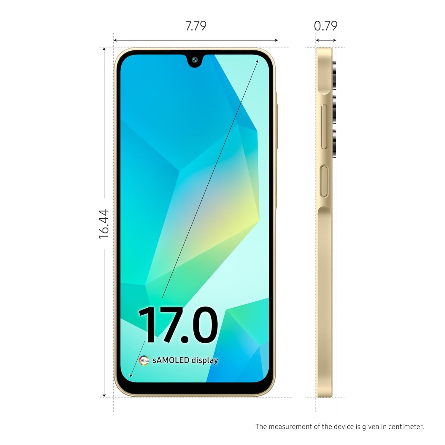 SAMSUNG GALAXY A16 5G GOLD
