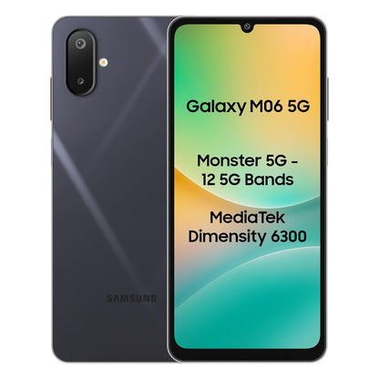 SAMSUNG GALAXY M06 5G BLAZING BLACK
