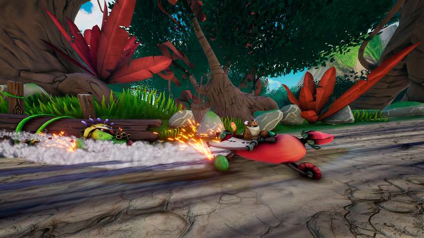 GIGANTOSAURUS DINO KART PS4 CD