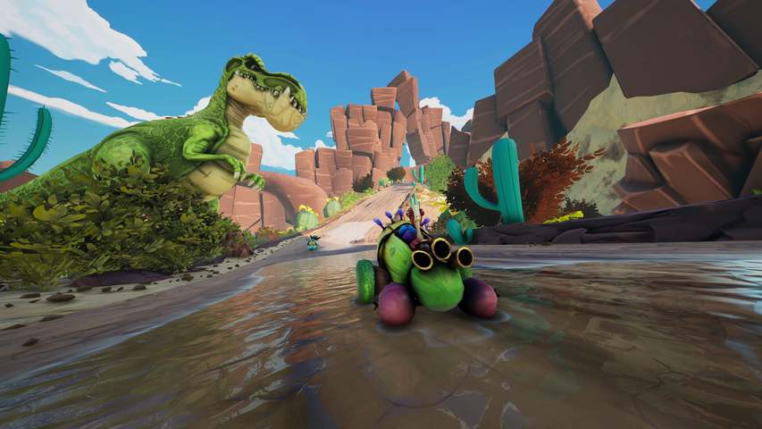 GIGANTOSAURUS DINO KART PS4 CD