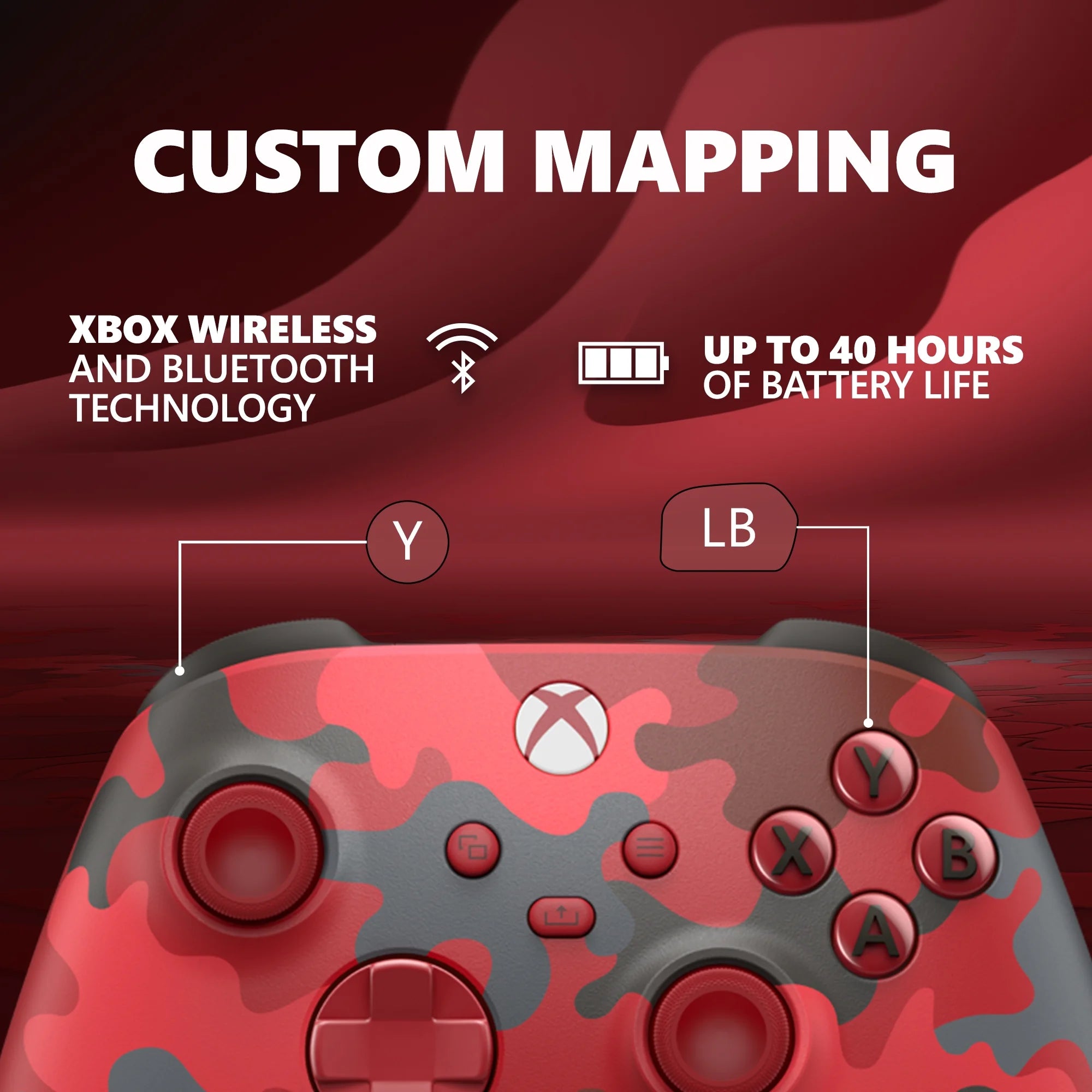 XBOX CONTROLLER DAYSTRIKE CAMO