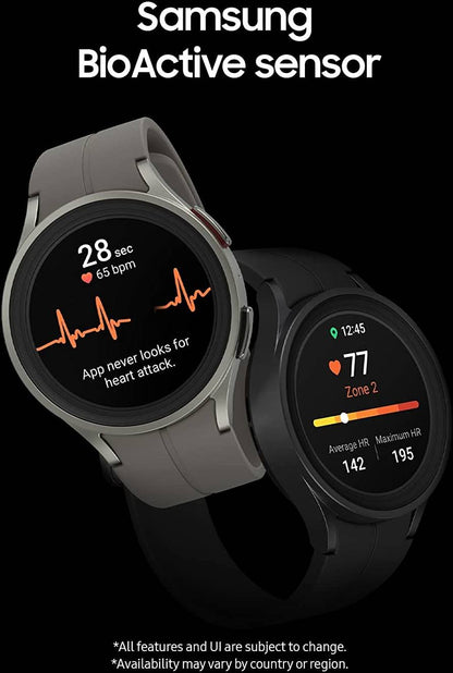 SAMSUNG GALAXY WATCH 5 PRO 45MM BLACK TITANIUM SM-920