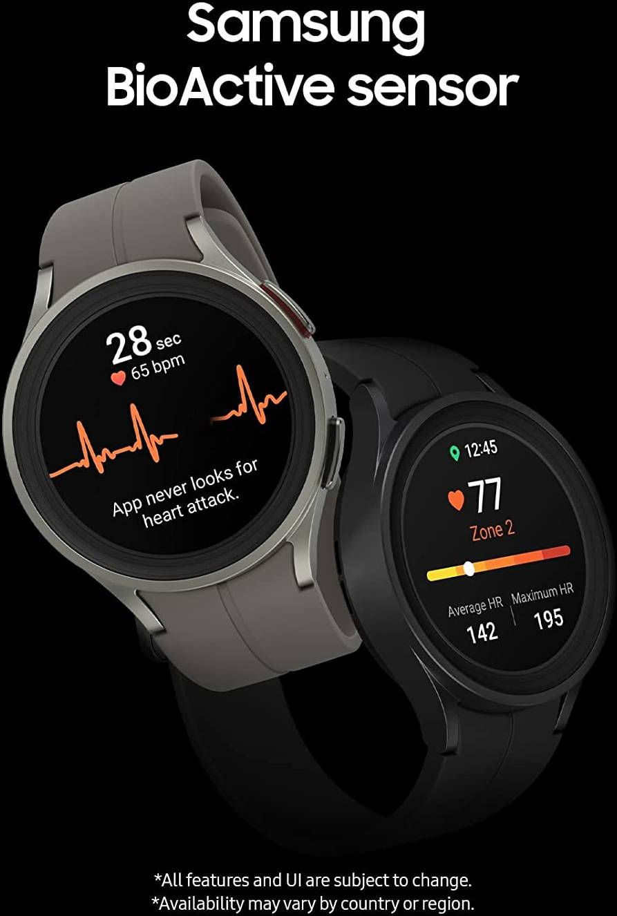 SAMSUNG GALAXY WATCH 5 PRO 45MM BLACK TITANIUM SM-920
