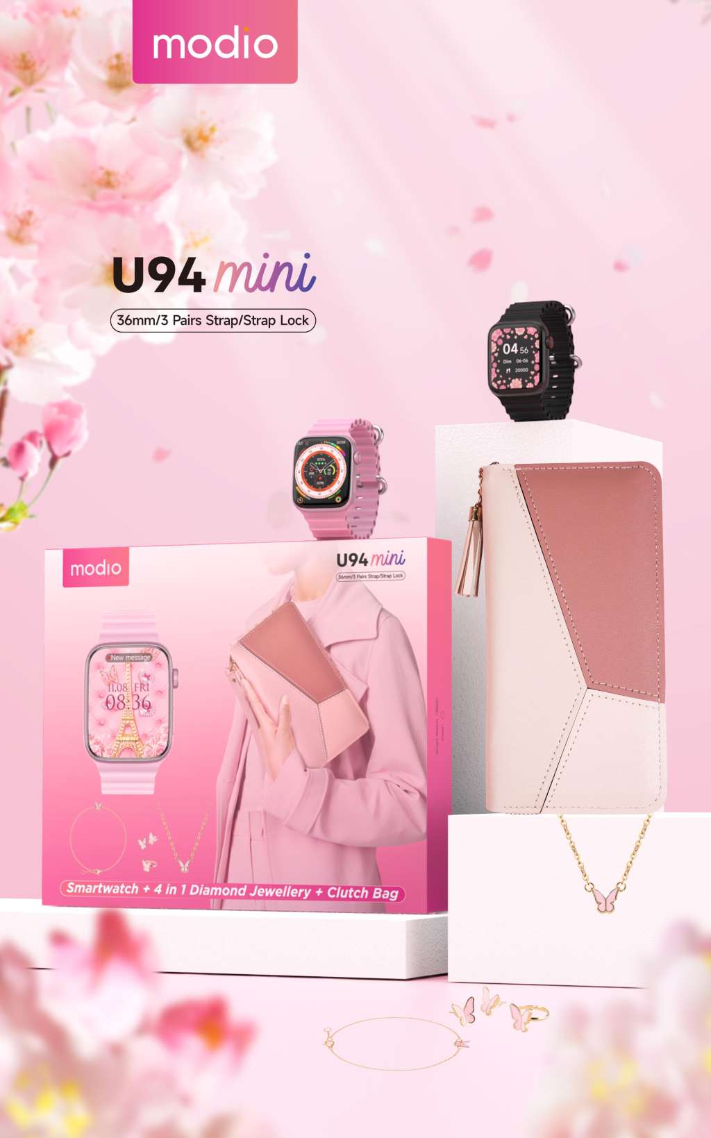MODIO U94 MINI SMART WATCH