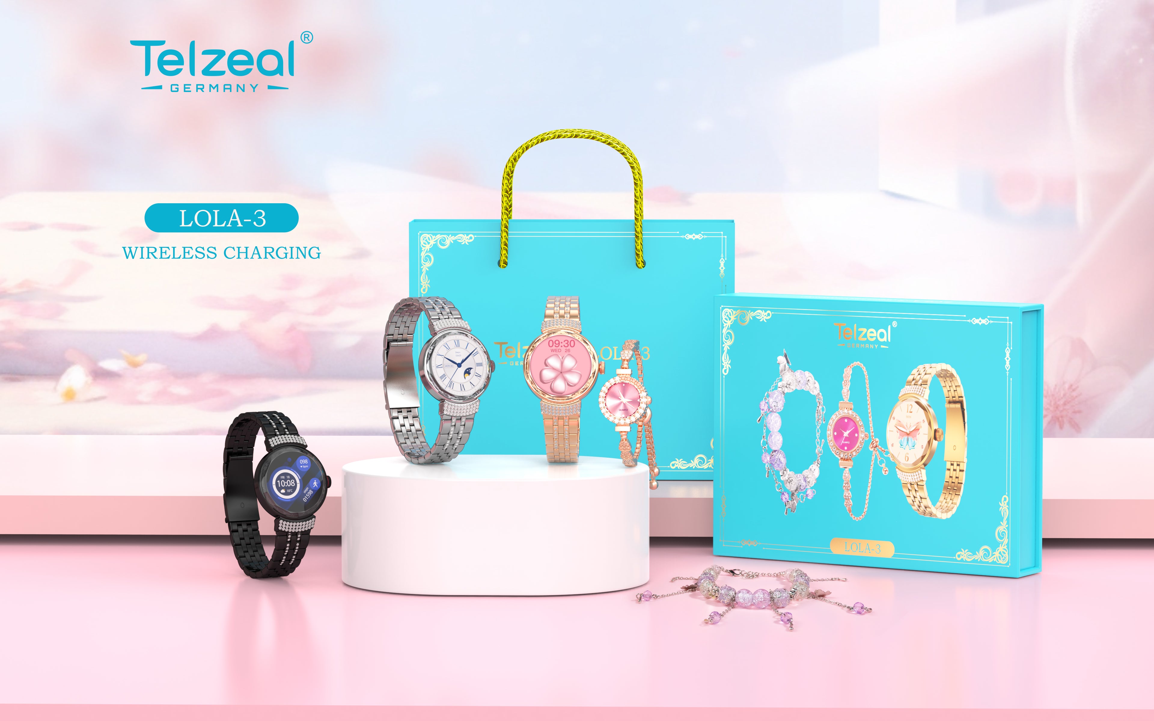 TELZEAL LOLA 3 SMART WATCH