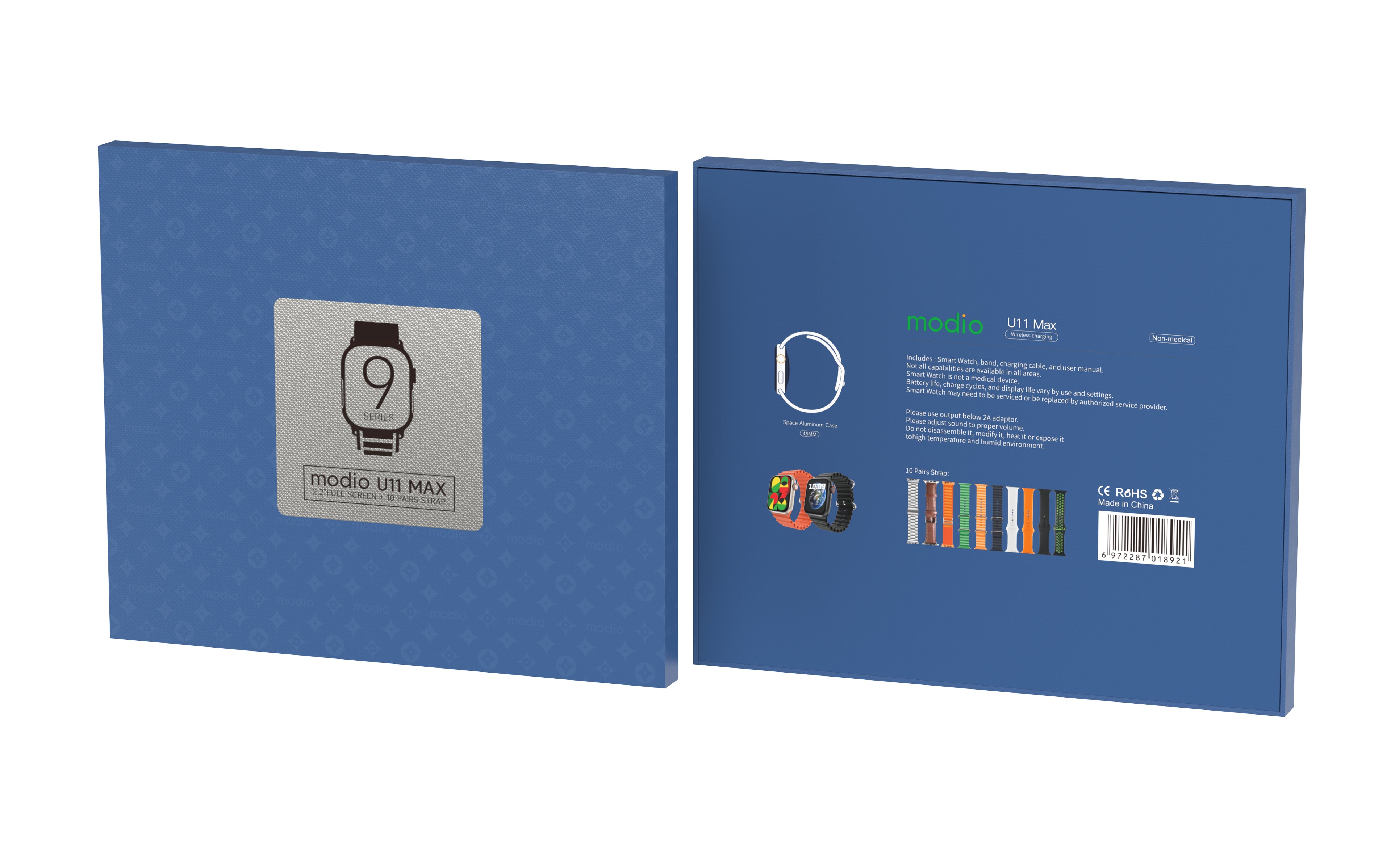 MODIO U11 MAX SMART WATCH