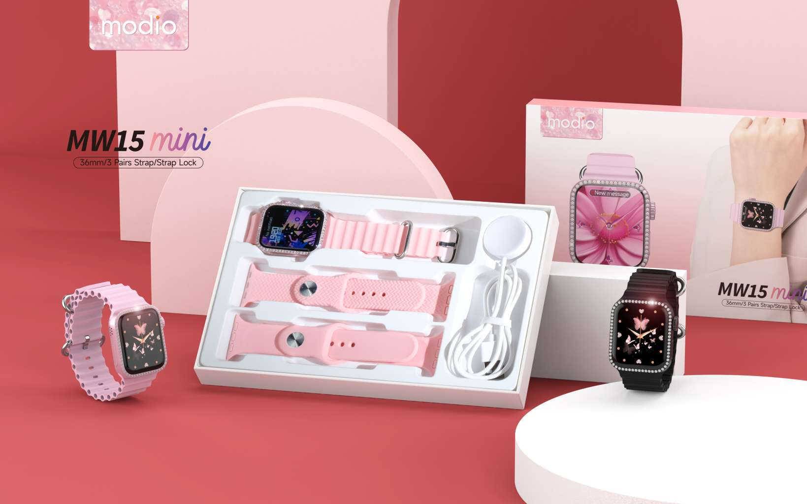 MODIO MW16 MINI SMART WATCH