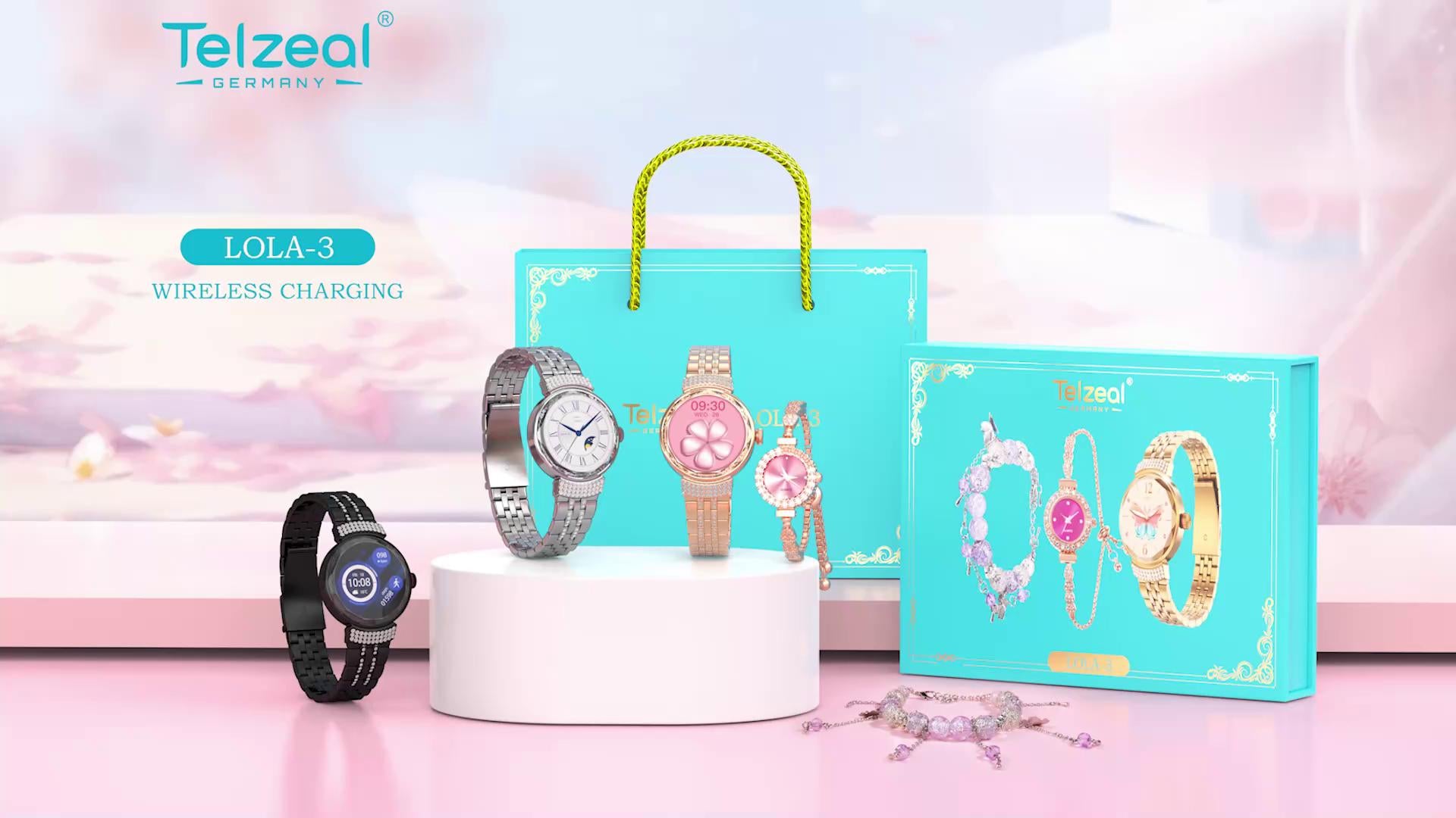TELZEAL LOLA 3 SMART WATCH