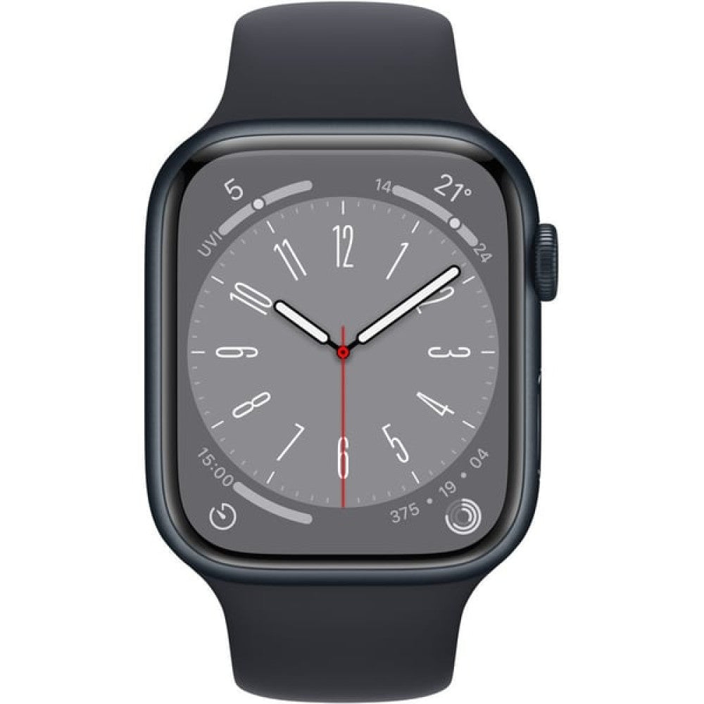 APPLE WATCH SERIES 8 41 MM MIDNIGHT S/M GPS MNU73LL/A