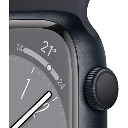 APPLE WATCH SERIES 8 41 MM MIDNIGHT S/M GPS MNU73LL/A