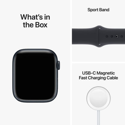 APPLE WATCH SERIES 8 41 MM MIDNIGHT S/M GPS MNU73LL/A