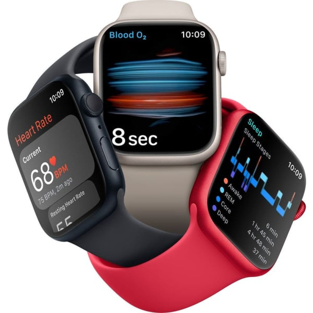 APPLE WATCH SERIES 8 41 MM MIDNIGHT S/M GPS MNU73LL/A