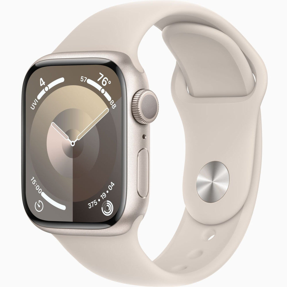APPLE WATCH SERIES 9 45MM STARLIGHT M/L GPS MR973ZP/A