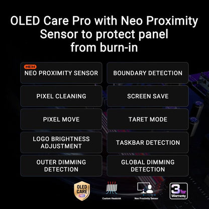 ASUS ROG SWIFT OLED 4K 26.5 INCH VIEWABLE PG27UCDM