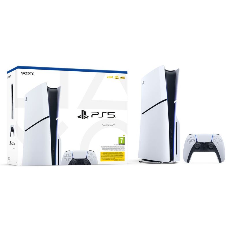 SONY PS5  SLIM DISC EDITION 1TB CONSOLE