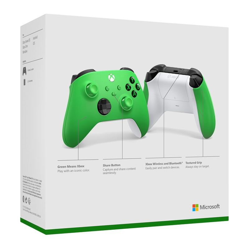 XBOX CONTROLLER VELOCITY GREEN