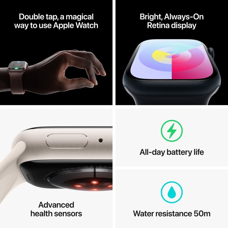 APPLE WATCH SERIES 9 45MM PINK S/M MR9G3QA/A
