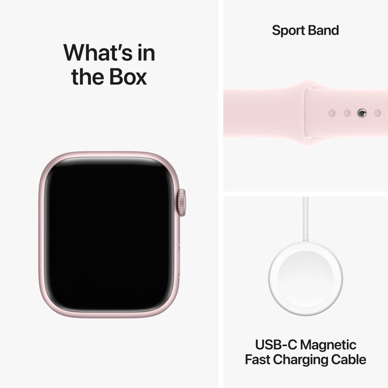 APPLE WATCH SERIES 9 45MM PINK S/M MR9G3QA/A