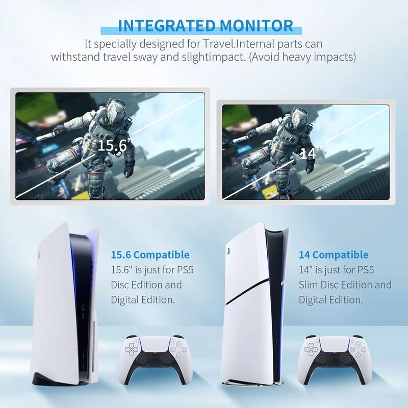 G-STORY 14-INCH LED 4K PORTABLE GAMING  MONITOR