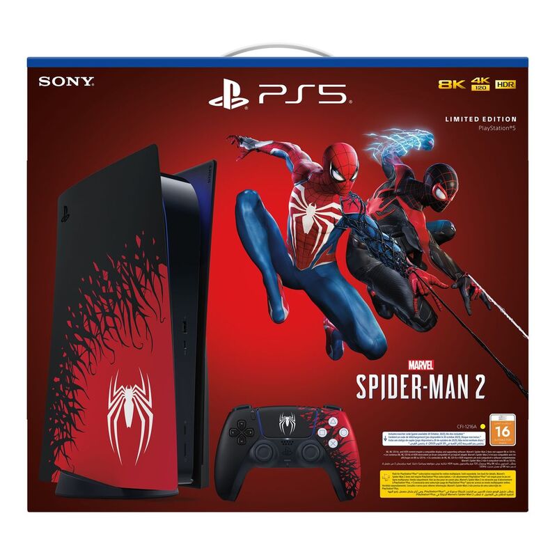 SONY PS5 SPIDERMAN CONSOLE