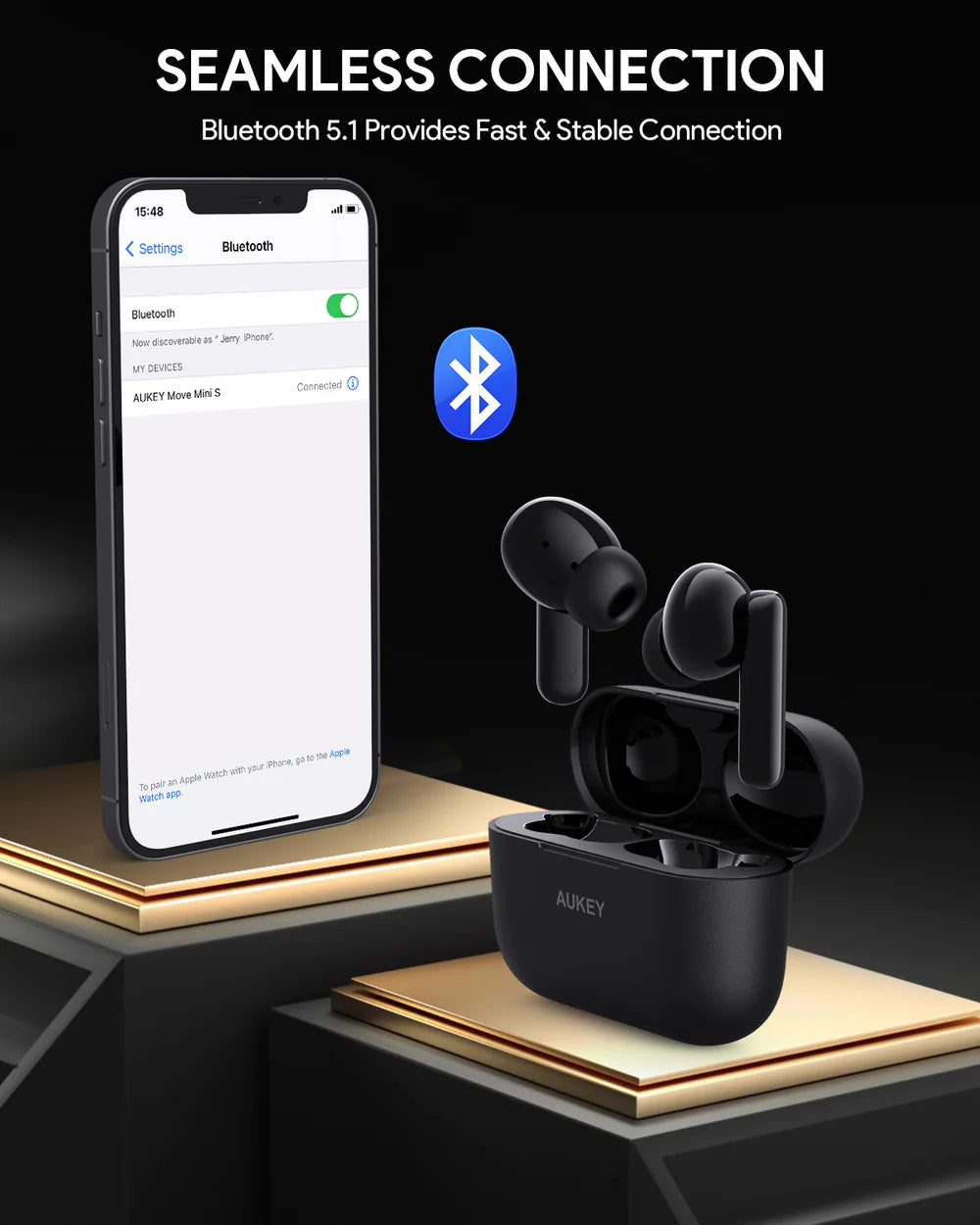 AUKEY WIRELESS EARBDUS EP-M1S