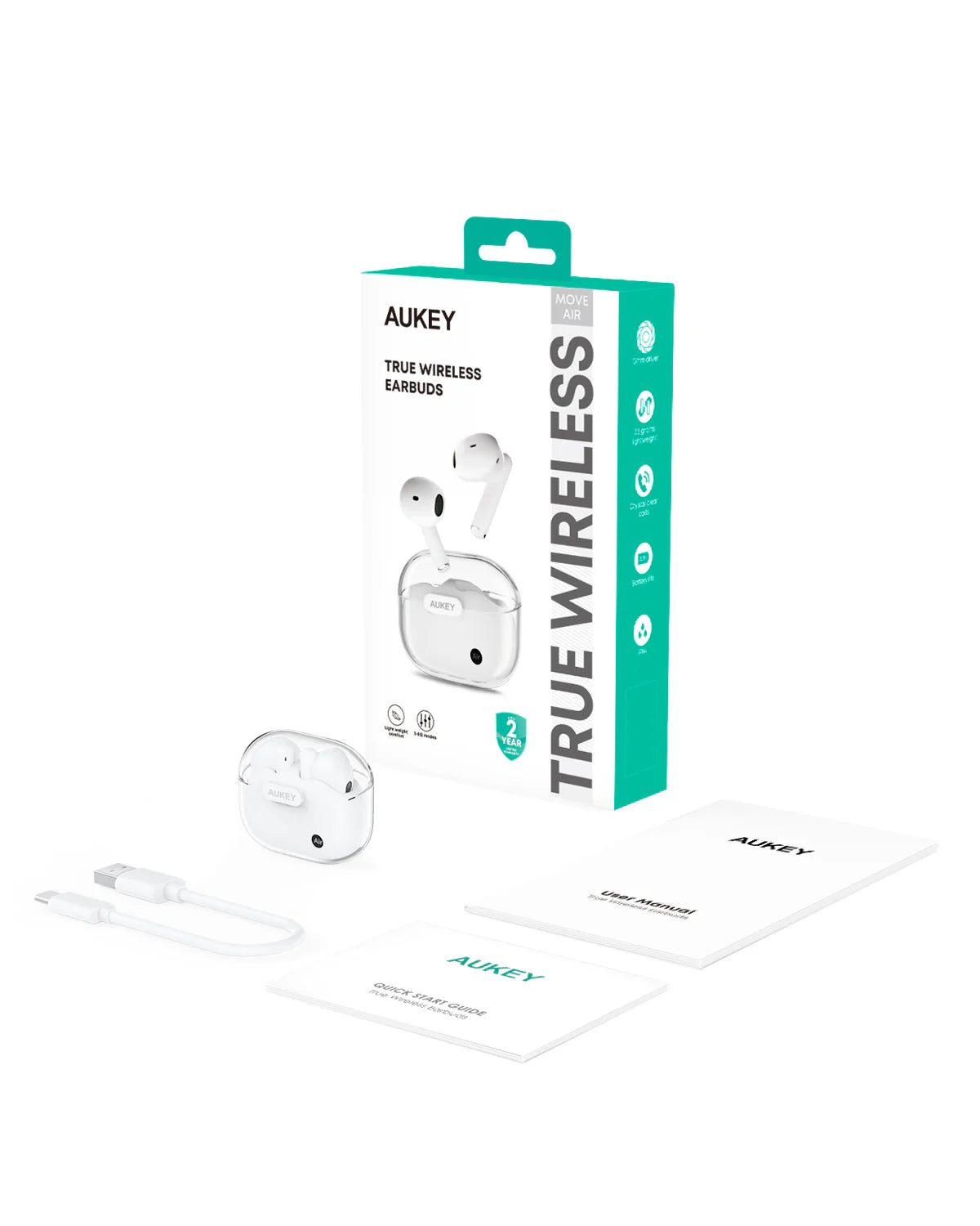 AUKEY WIRELESS EARBUDS EP-M2